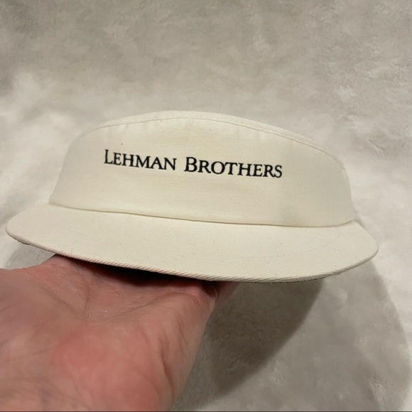 Lehman Brothers Vintage Visor Hat Rare